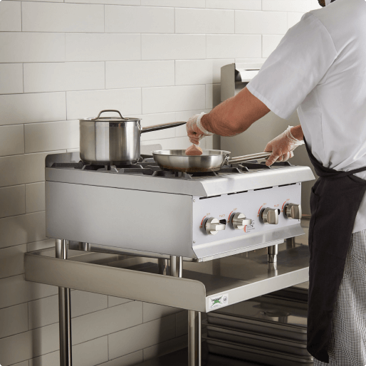 Cooking Performance Group GTU-CPG-36-N Ultra Series 36 Chrome Plated  Natural Gas 3-Burner
